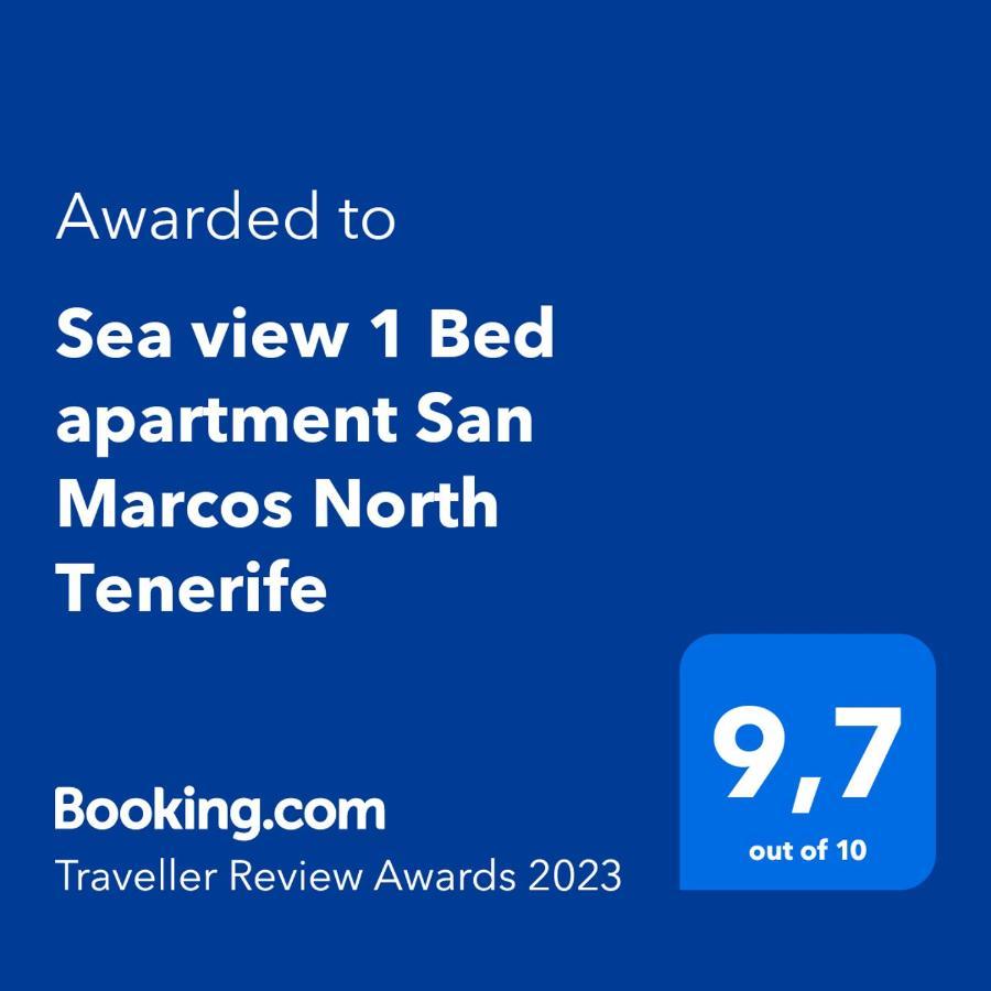 Sea View 1 Bed Studio Apartment San Marcos North Tenerife San Marcos (Tenerife) Exterior foto